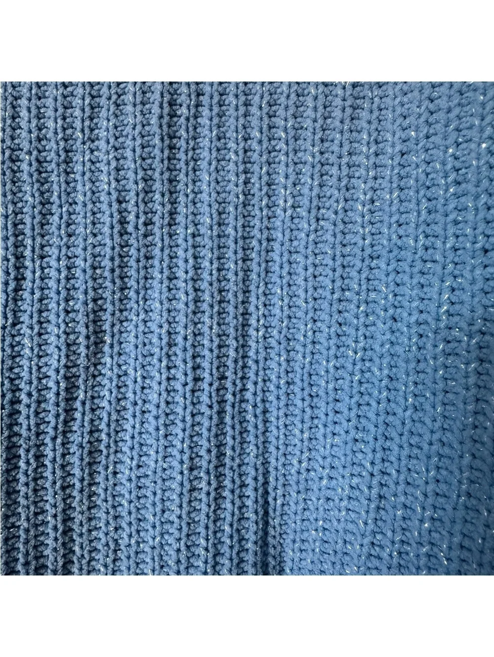 DKNY Kids Blue Knit Sweater Blue Sweaters Size MG